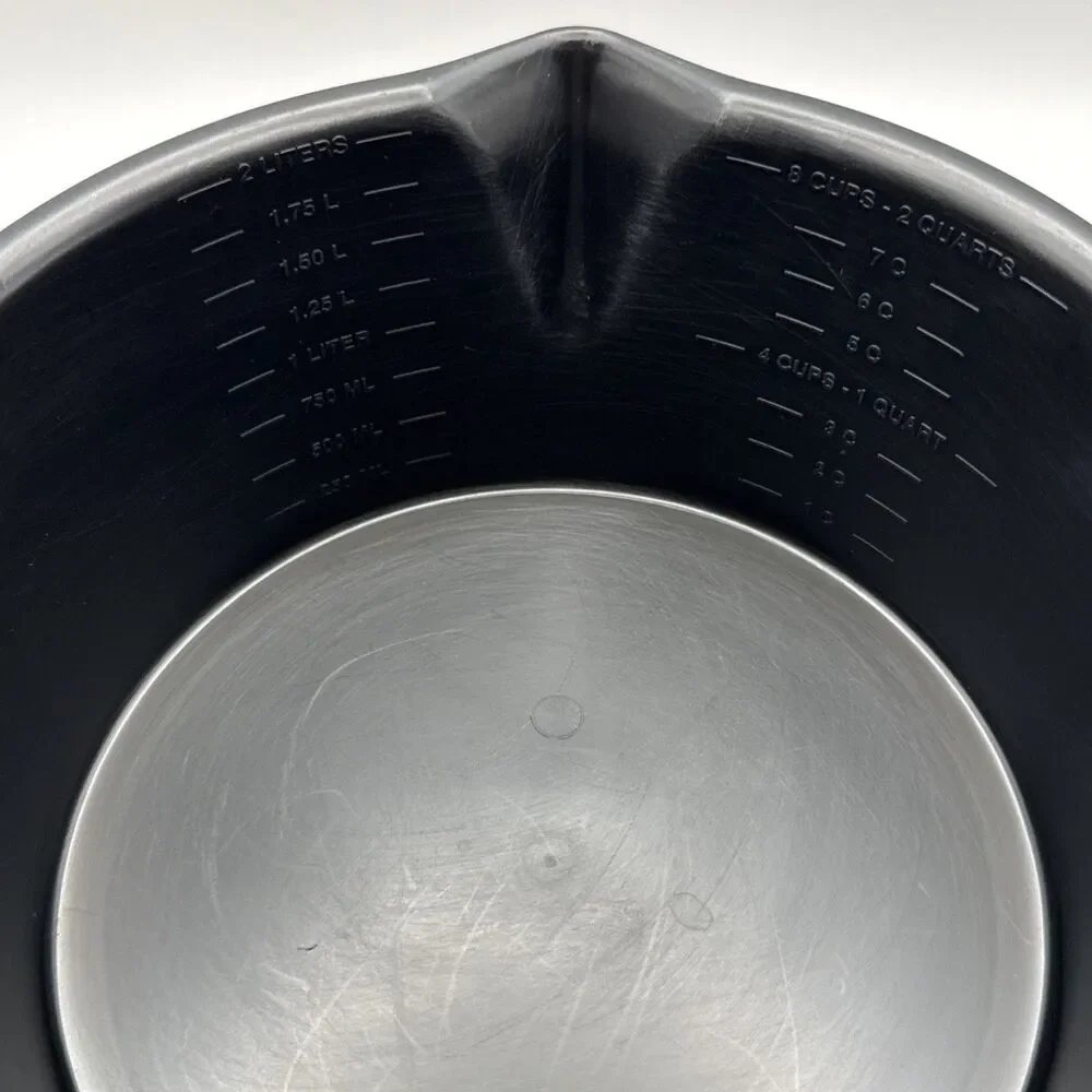 PAMPERED CHEF Brown 2 Qt. Micro-Cooker Microwave Strainer #2778 Made in USA